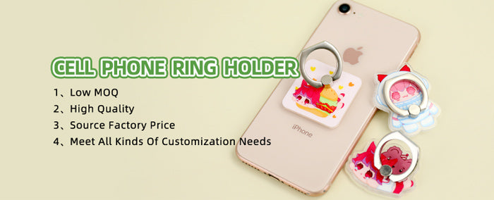 Personalized Phone Ring Stand  Colorful - This & That Solutions