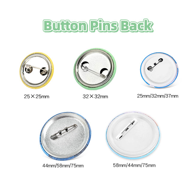 Manufacturer Bulk Cheap Round Shaped Button Pin Custom Logo