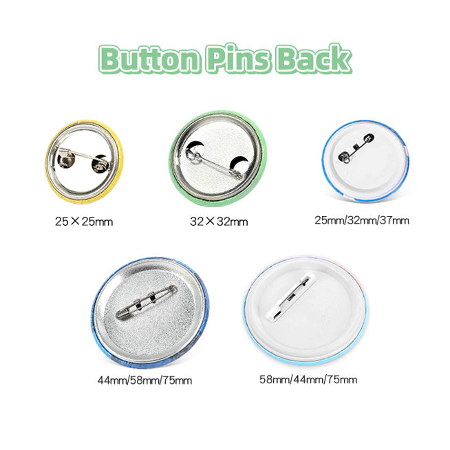 Custom Round Button Pins – VOGRACE
