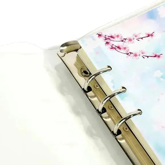 Cahier à feuilles mobiles en PVC transparent personnalisé - VOGRACE