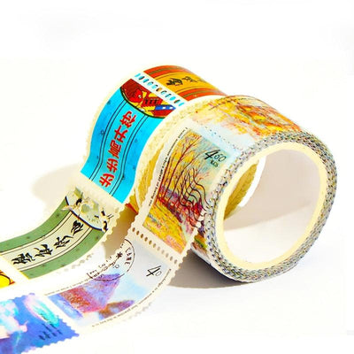 Printed Decorative Tapes for Gift Custom Premium Practical Gold