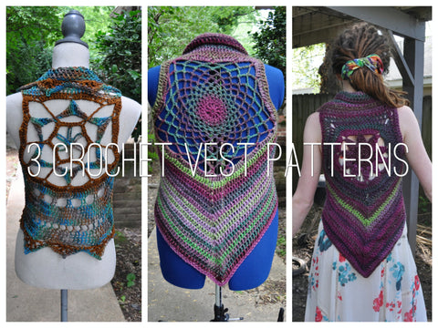 crochet vest women, crochet vest pattern, - Inspire Uplift