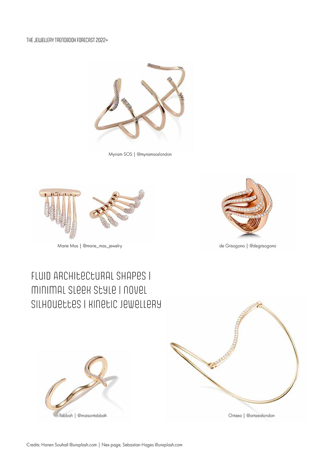 The jewellery trendbook forecast 2022+ with marie mas jewels