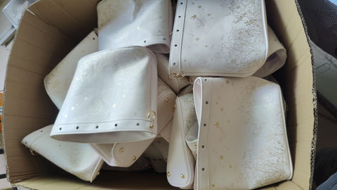 Picture of white bucket bags from my manufacturer