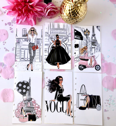 Chic Fashion Planner Stickers ⋆ The Petite Planner