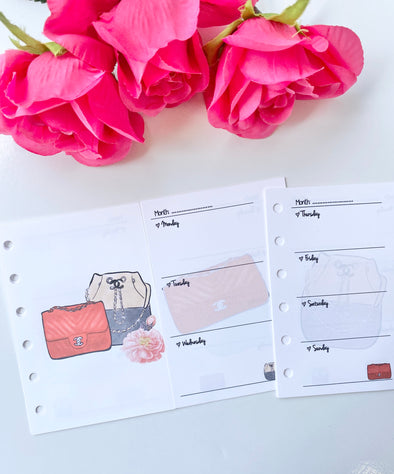 Paris Weekly Planner Refills – The Fabulous Planner