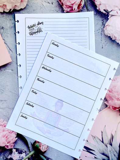 Fashionista Functional Weekly Planner Inserts – The Fabulous Planner