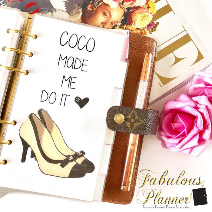 Coco Chanel Shoes Dashboard – The Fabulous Planner