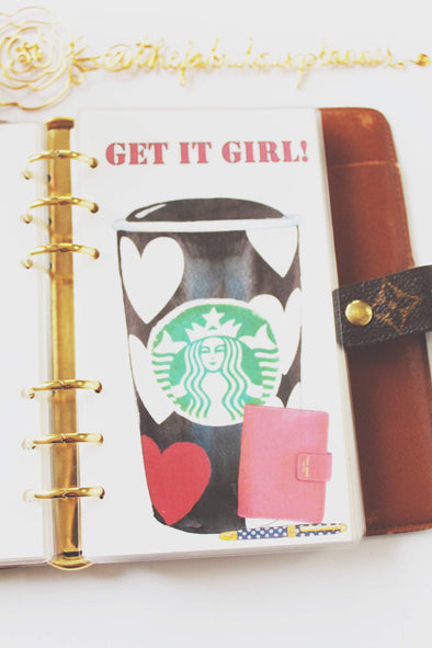 Starbucks Die Cut Stickers – The Fabulous Planner