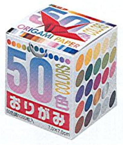 Folia Paper Origami Colored Folding Squares - 8x8 inch