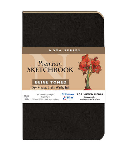 Stillman & Birn Mixed Media Sketchbook - Zeta Series (Extra Heavyweigh – K.  A. Artist Shop