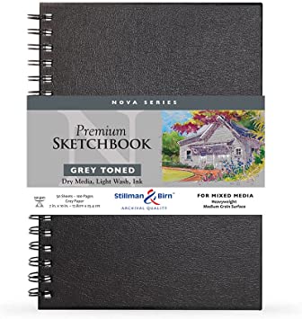 Zeta Series Premium Hard-Cover Sketch Books