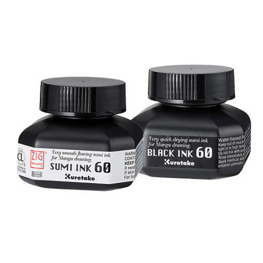 Yasutomo Sumi Ink, 2 oz, Black