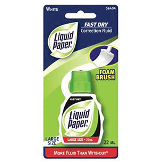 liquid paper bottle