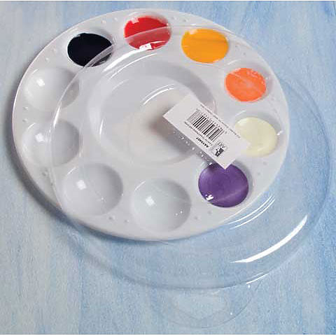 White 10-Well Rectangle Artist Paint Palette Artist Mixing Tray Watercolor  Palette Acrylic Paints – the best products in the Joom Geek online store