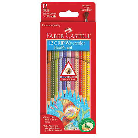 Faber-Castel Polychromos Colored Pencils VS. Crayola Watercolor