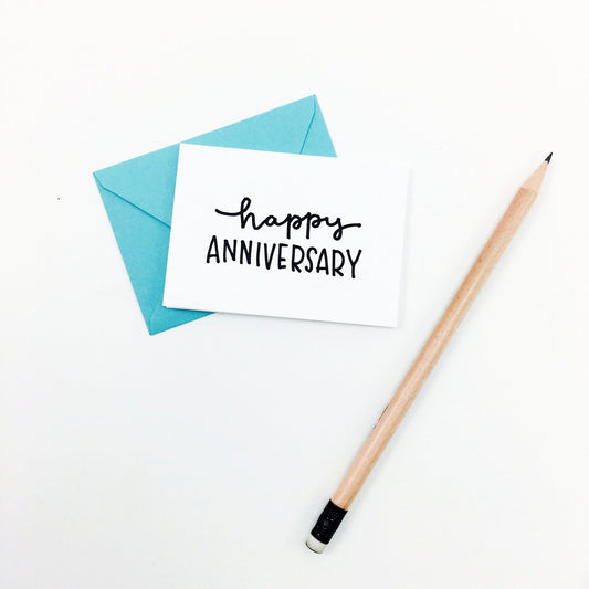 Happy Birthday Mini Hand-Drawn Greeting Card – K. A. Artist Shop