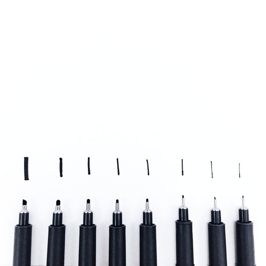 Staedtler® Pigment Liner Black 4 Pen Set