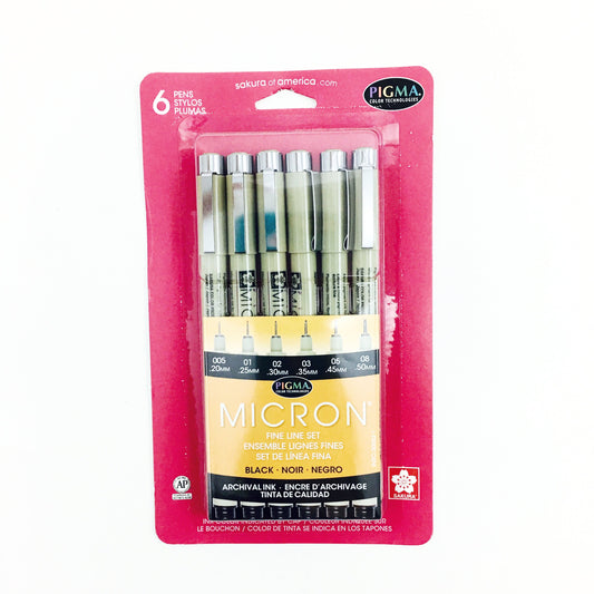 Pigma Micron Individual Pens - Colors – K. A. Artist Shop