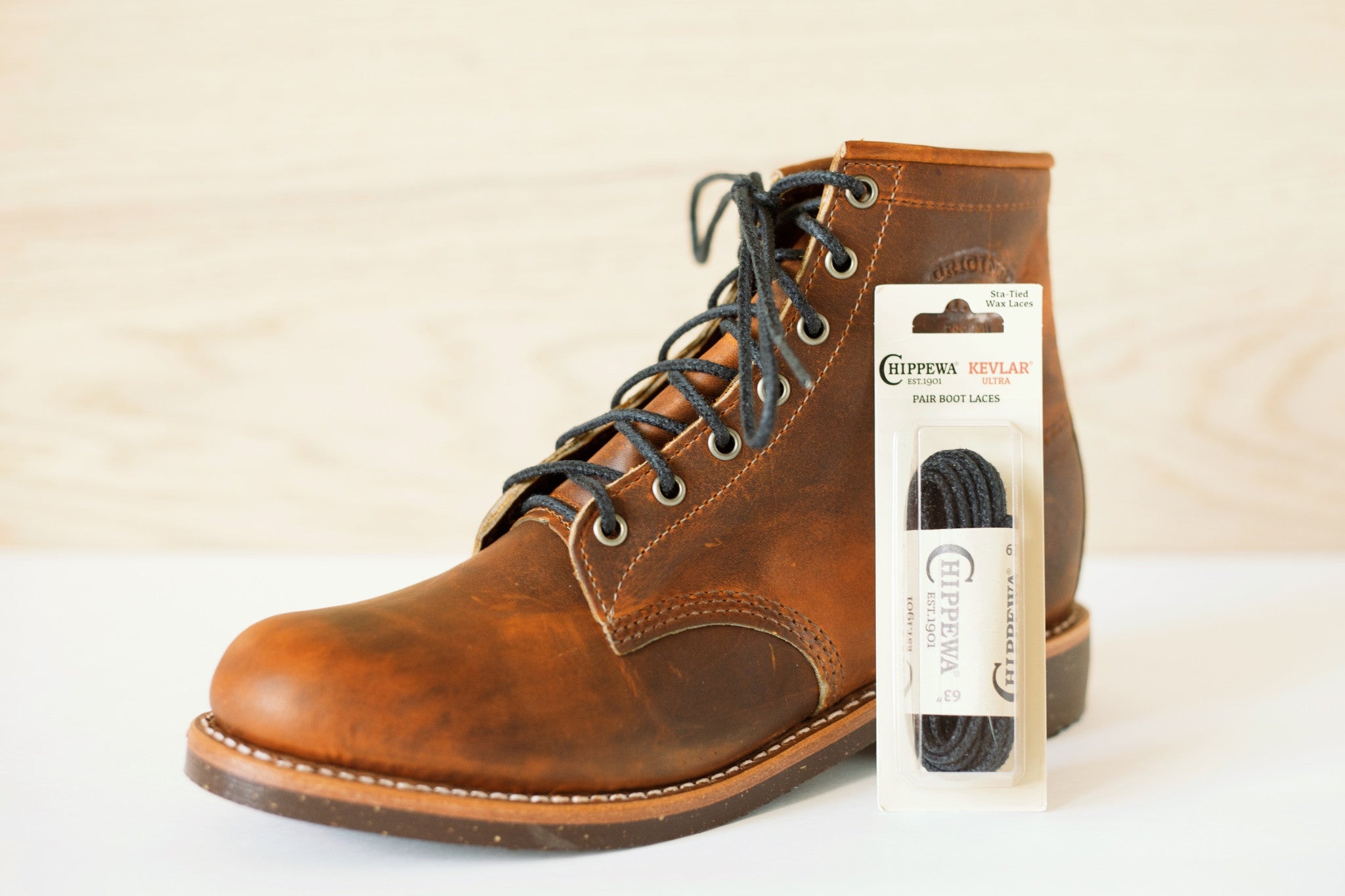 Chippewa Laces - Brown Wax - Arcane 