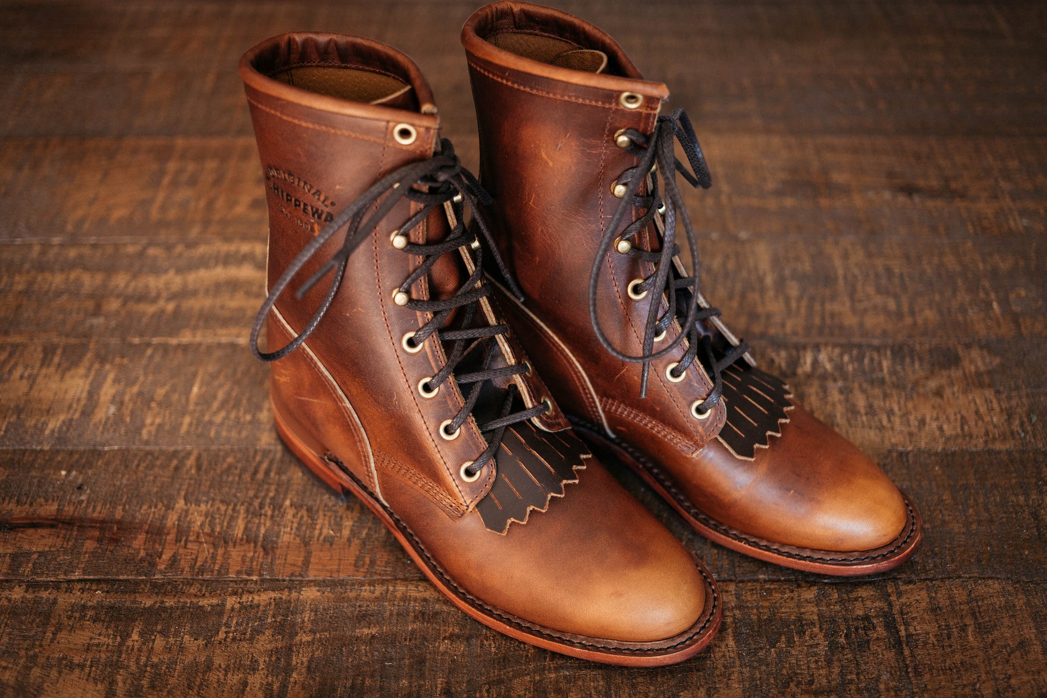 chippewa tan boots