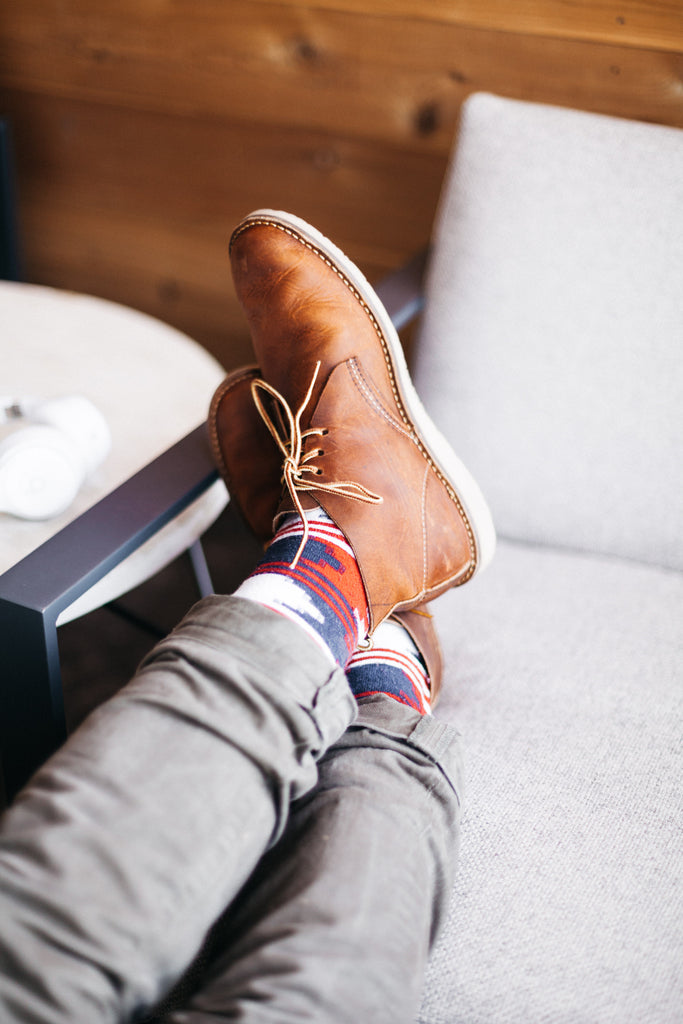 red wing chukka copper