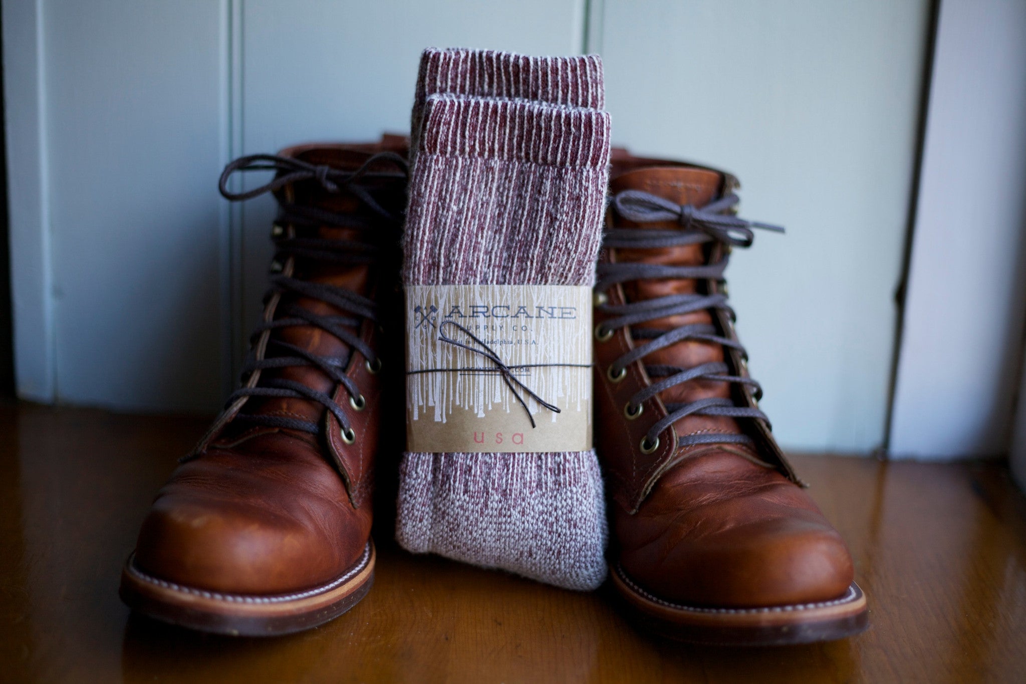 thick wool socks for boots