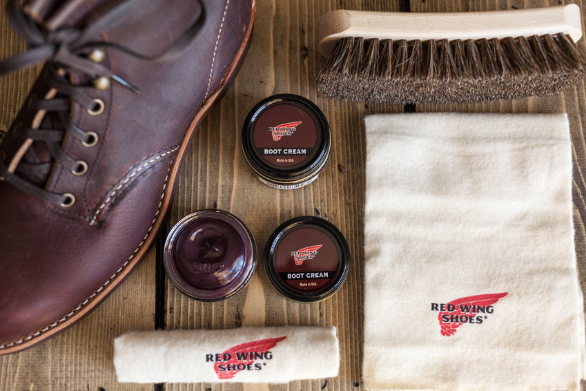 burgundy leather shoe polish