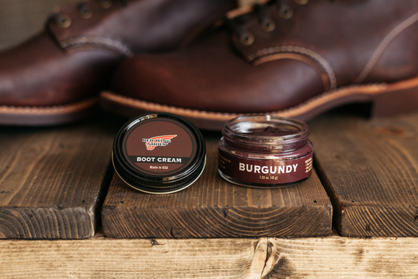 red wing boot cream