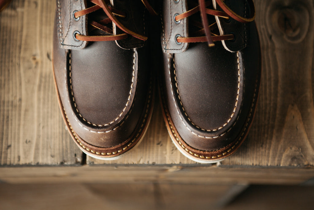 Red Wing Classic Moc - Concrete - Arcane Supply Co.