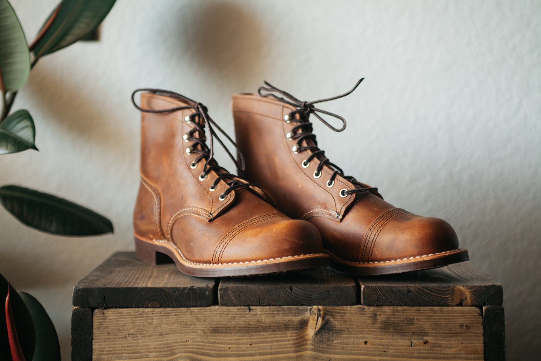 red wing iron rangers copper