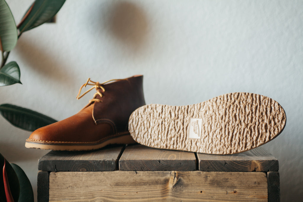 red wing chukka copper