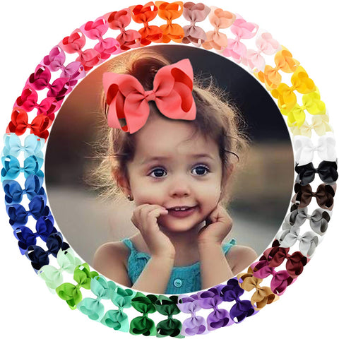Hair Accessories Clothing Accessories Baby Girls Hair Clips Cute Hair Bows Baby Elastic Hair Ties Hair Accessories Ponytail Holder Hairpins Set For Baby Girls Teens Toddlers Ph0053a 36 Pieces Pack Assorted