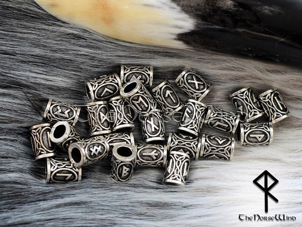 Viking Beard Beads Celtic Hair Rings Norse Dreadlocks Thenorsewind 