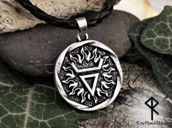 Loki Pendant, Veles Slavic Viking Necklace - TheNorseWind