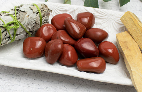 Red Jasper tumblestones