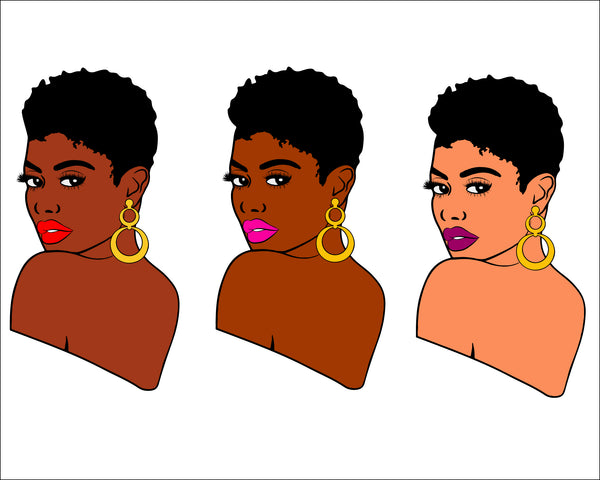 Download Woman Bundle Svg Afro Queen Black Power Black Woman Svg Black Girl Adristudiodesign