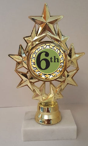 5th place trophy