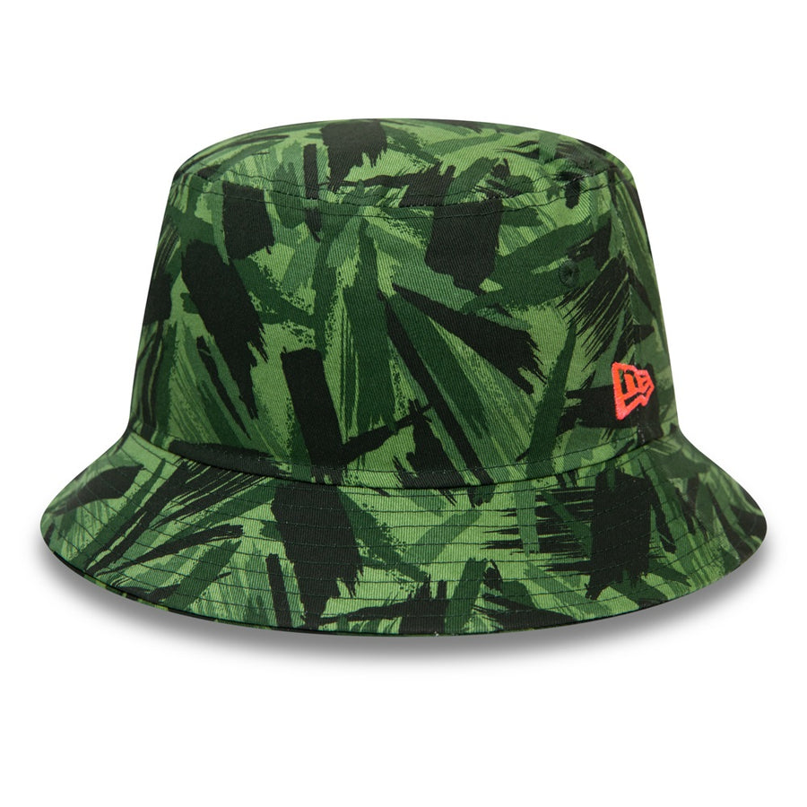 New Era Bucket Camo Tapered Olive Hat – NewEra