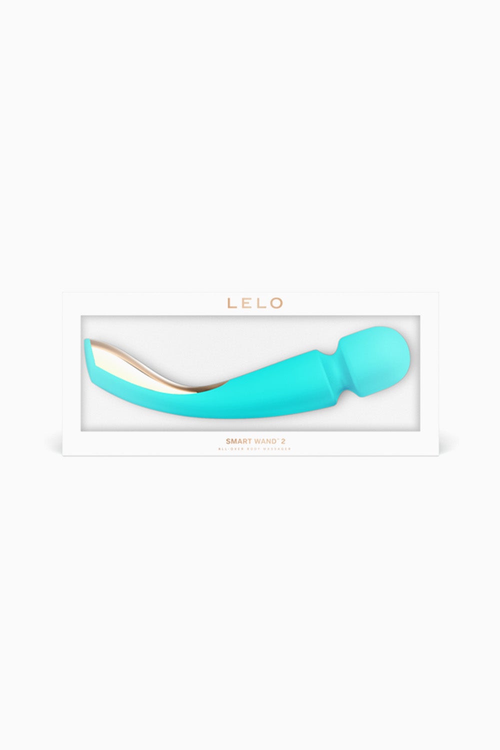 Lelo Smart Wand 2 Vibrator Massager - Aqua, 11.5 Inches