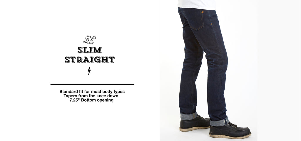The Slim Straight Fit - Brave Star Selvage