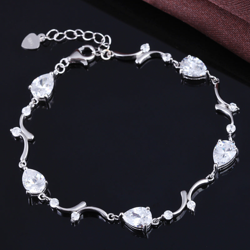 Sterling Silver and Pink Unicorn Bracelet – Amy and Annette