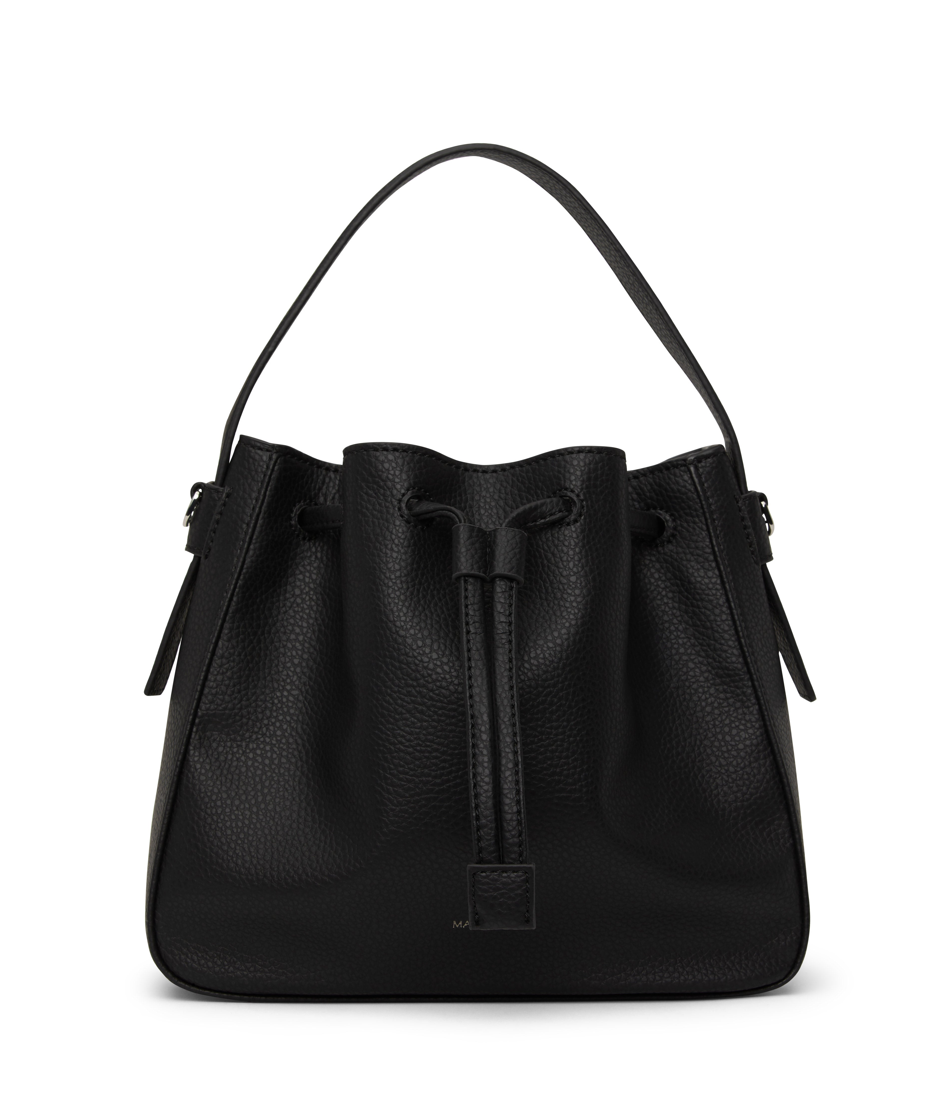 Matt & Nat Amber Vegan Bucket Bag Purity , Black