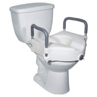 5" Raised Toilet Seat w/ Removable Arms