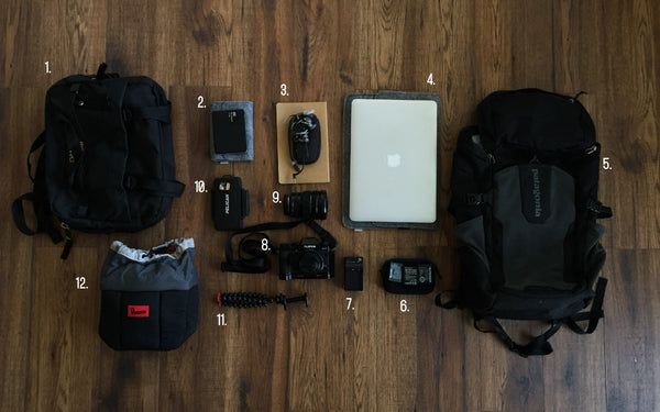 China Travel Ultra-light photography gear packing list