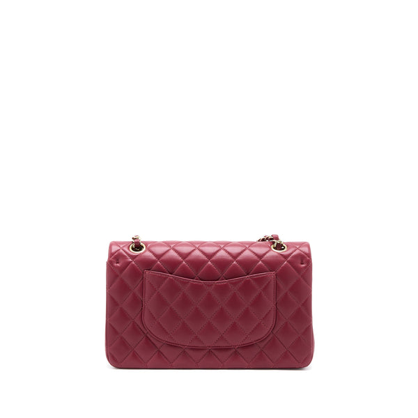 chanel handbag burgundy