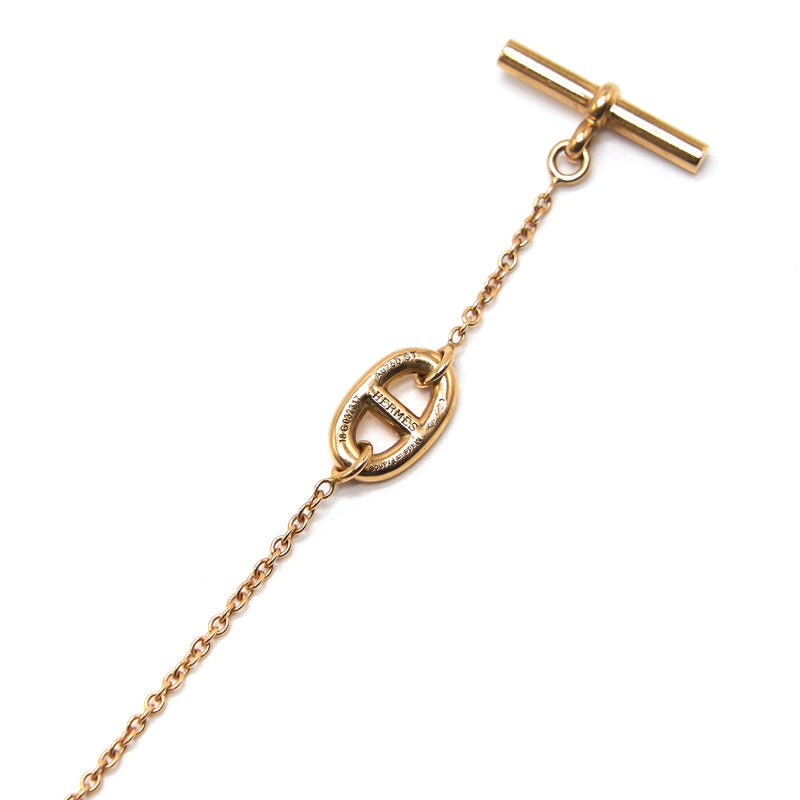 Hermes Farandole PM 18K Rose Gold Bracelet