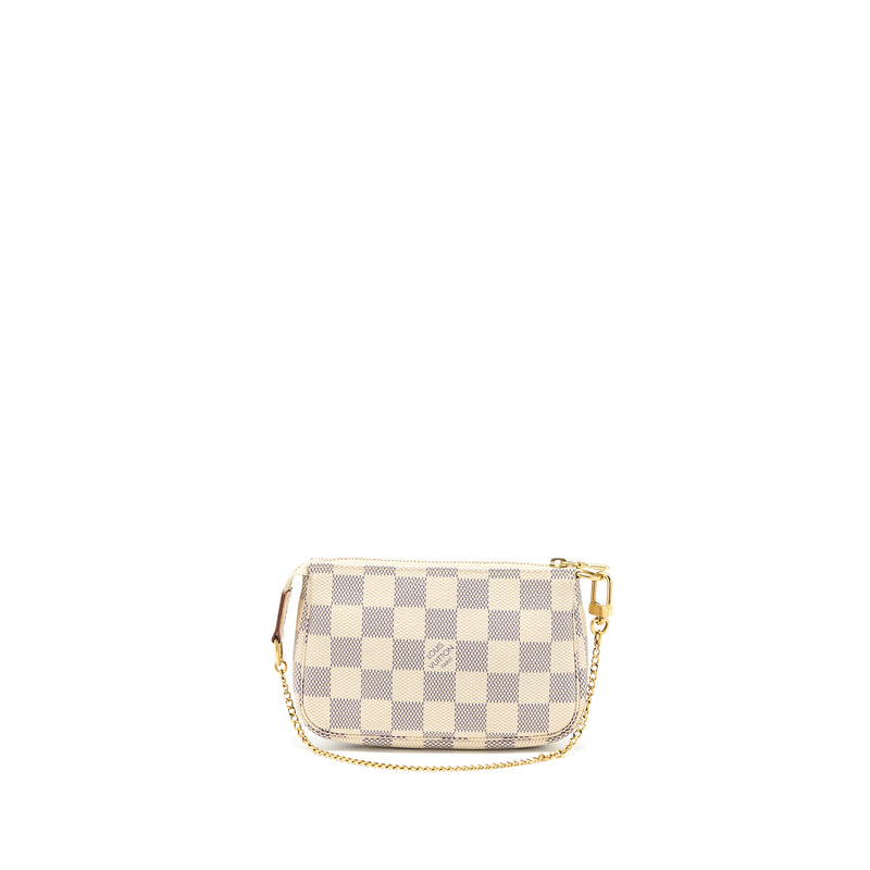 Louis Vuitton Mini Pochette Accessoires in Damier Azur  SOLD