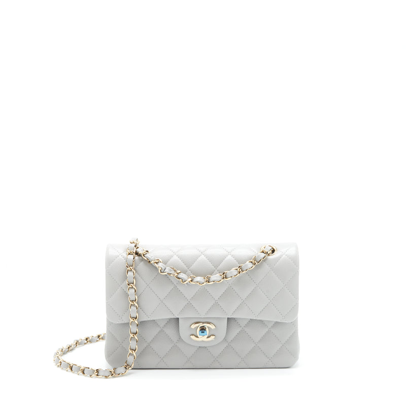 NIB 100AUTH CHANEL 21A White Perfect Fit Calfskin Mini Flap Bag Adjust  Strap  eBay