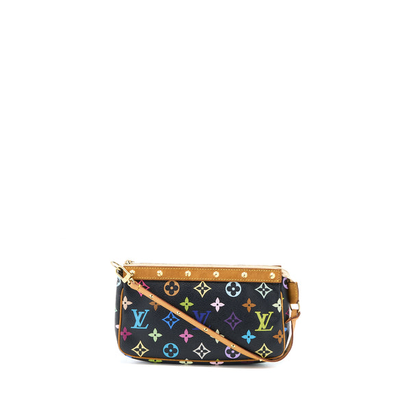Louis Vuitton Black Multicolor Pochette Accessories - A World Of Goods For  You, LLC